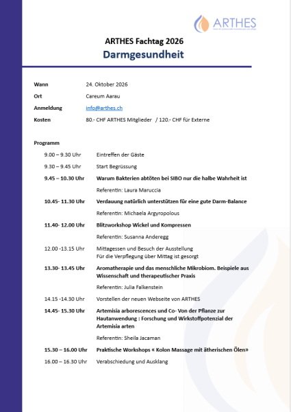 3. ARTHES Fachtagung 2026 image