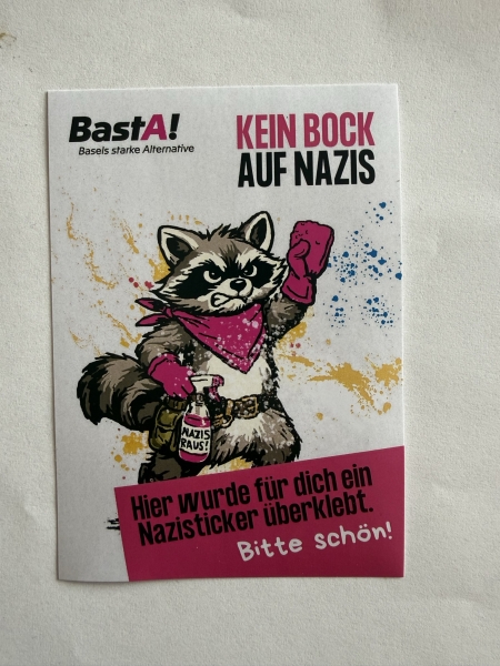 Sticker "Waschb&auml;r" image