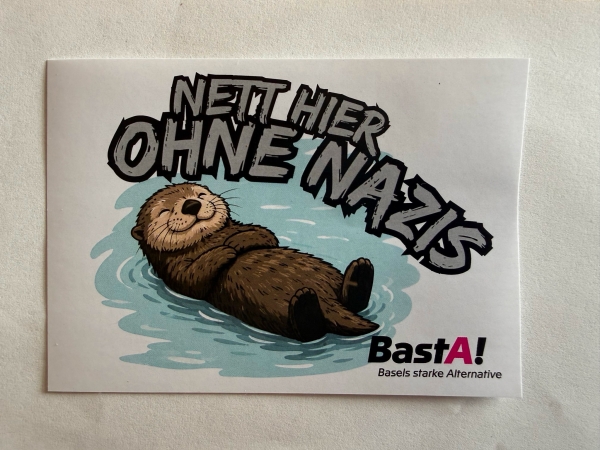 Sticker "nett hier" image
