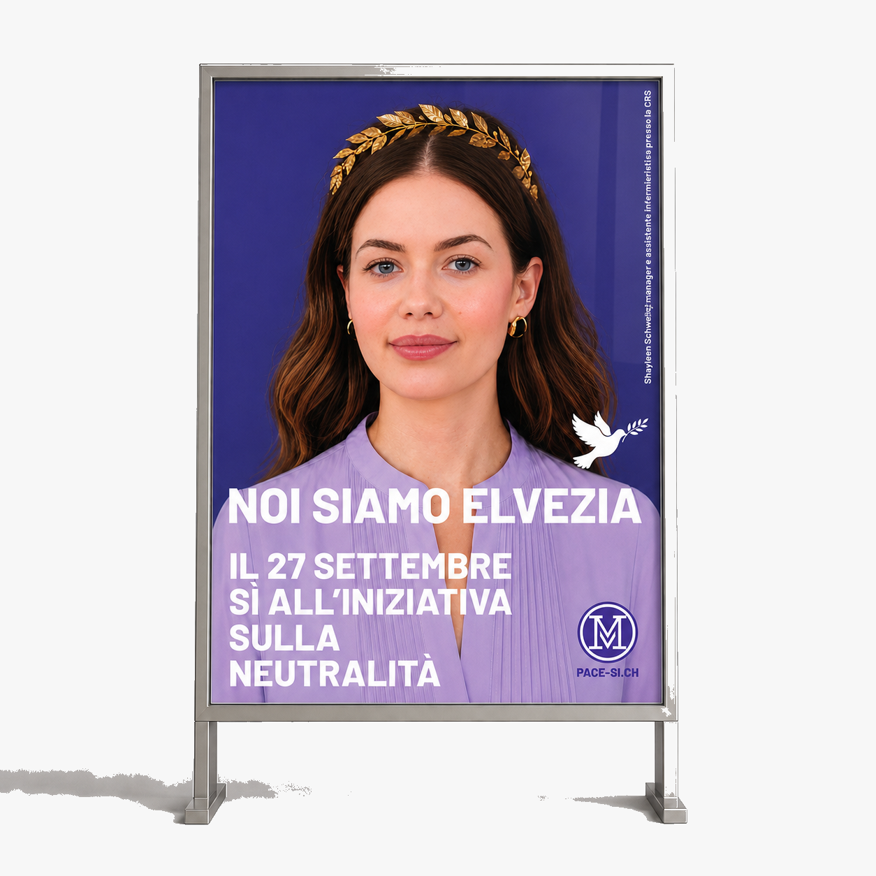 Espositore per manifesto