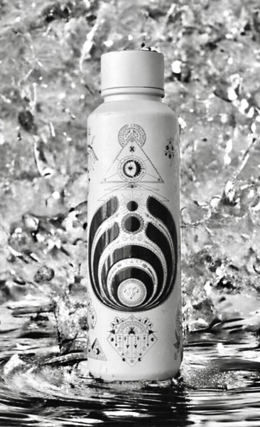 CODIGOS Trinkflasche, Concepci&oacute;n, weiss image